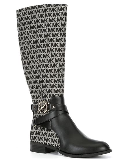 dillards michael kors boots sale